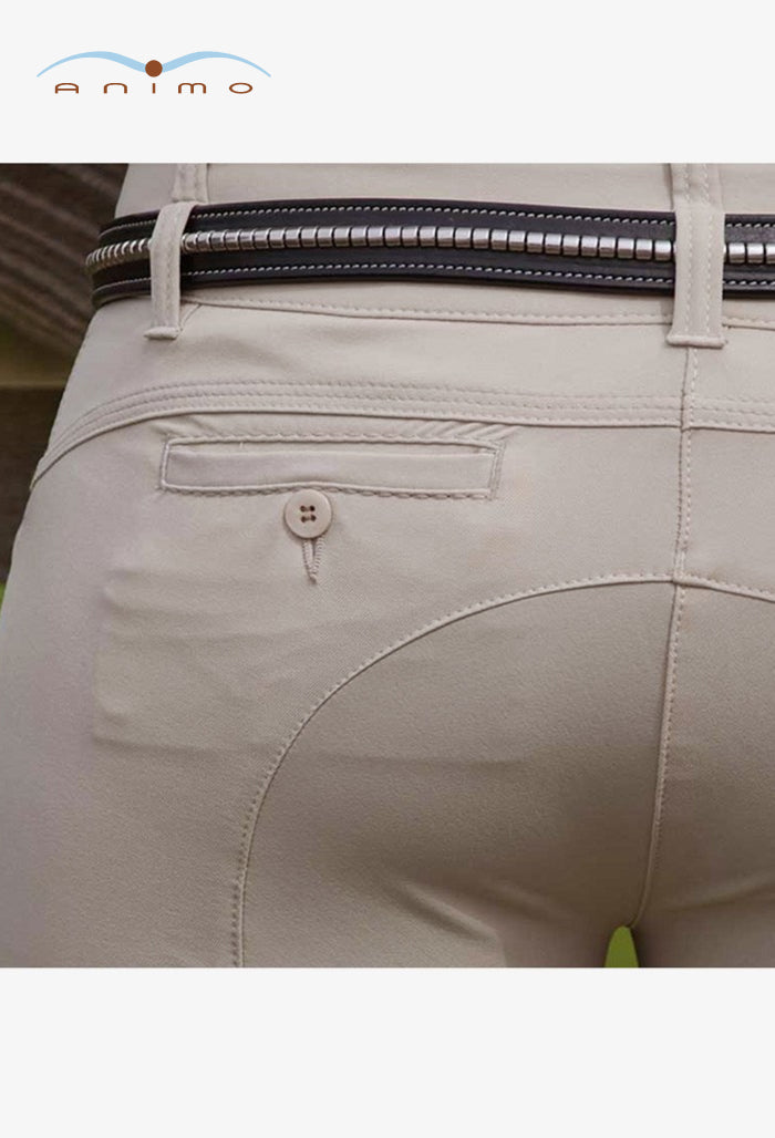 Animo - Damen Reithose mit Kniebesatz - Noguarda