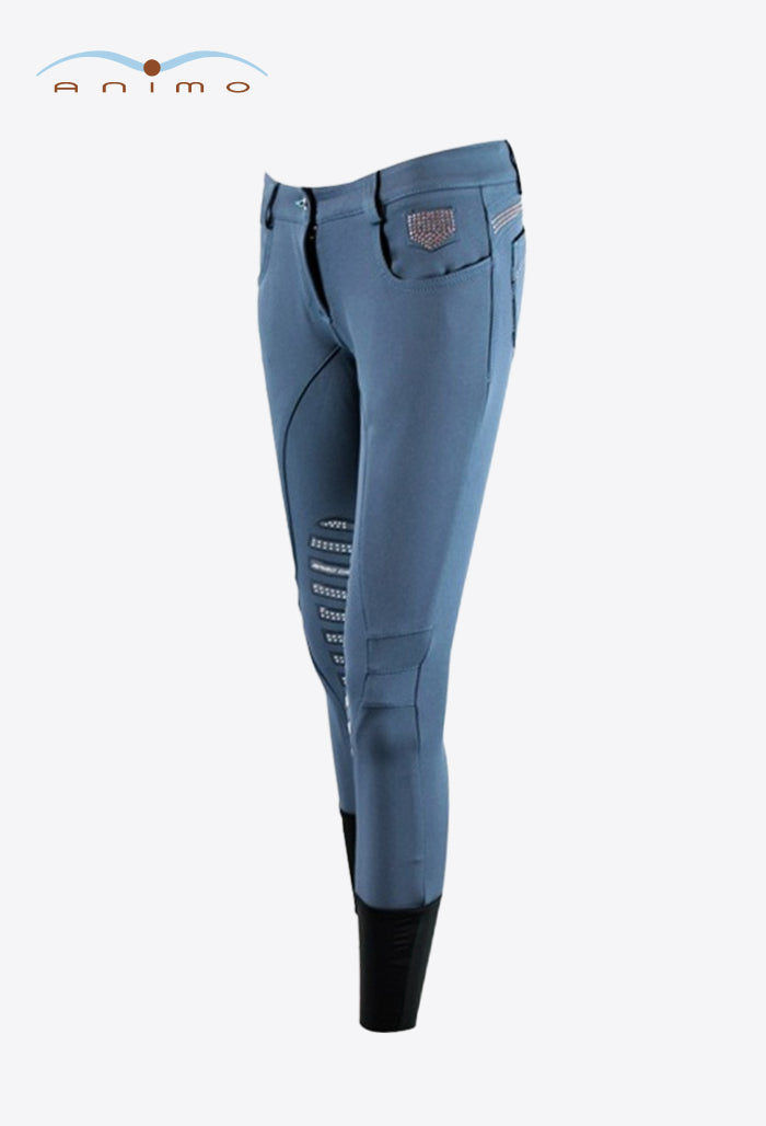 Animo - Damen Winter Kniebesatz Reithose - Nedy