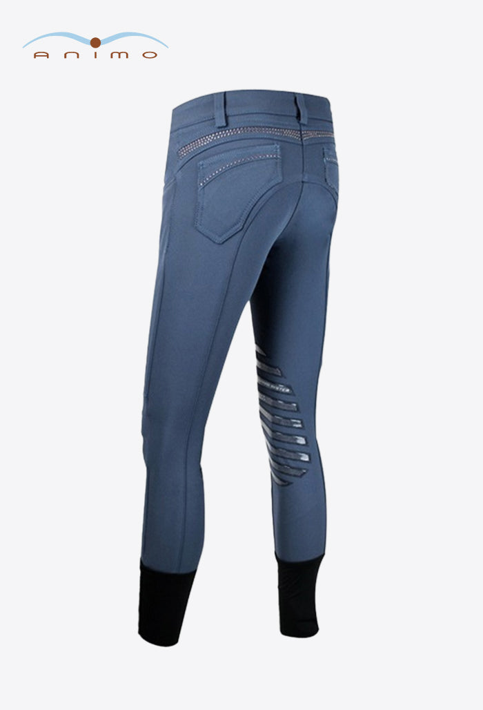 Animo - Damen Winter Kniebesatz Reithose - Nedy