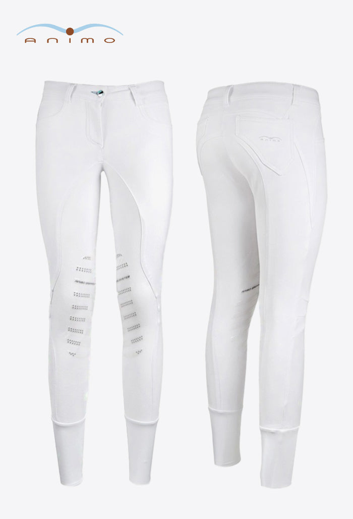 Animo - Herren Kniebesatz Reithose - Milton