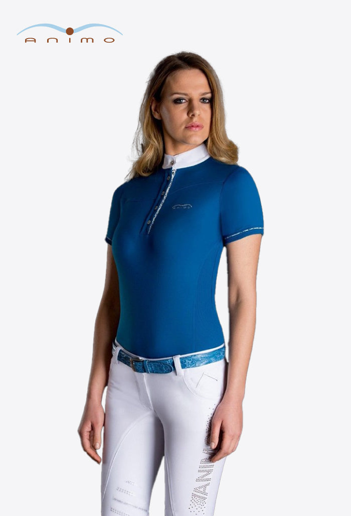 Animo - Damen Reithose mit Kniebesatz - Novella