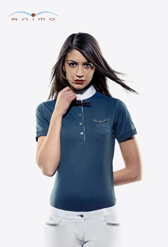 Animo - Damen Kurzarm-Turniershirt - Birbi