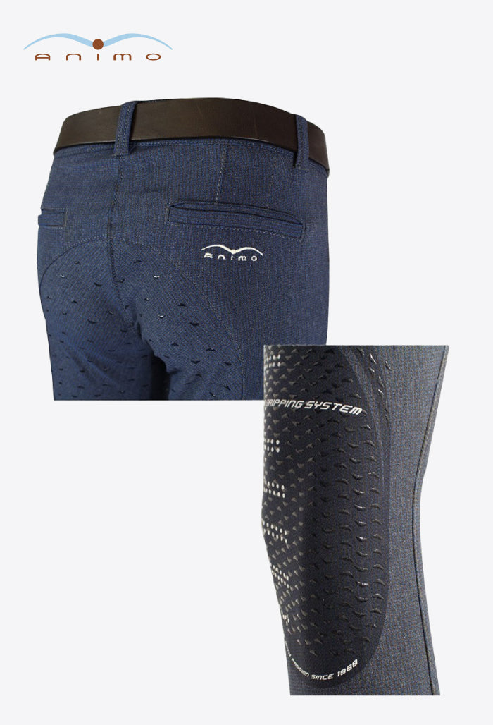 Animo – Damen Vollbesatzreithose – Nastel