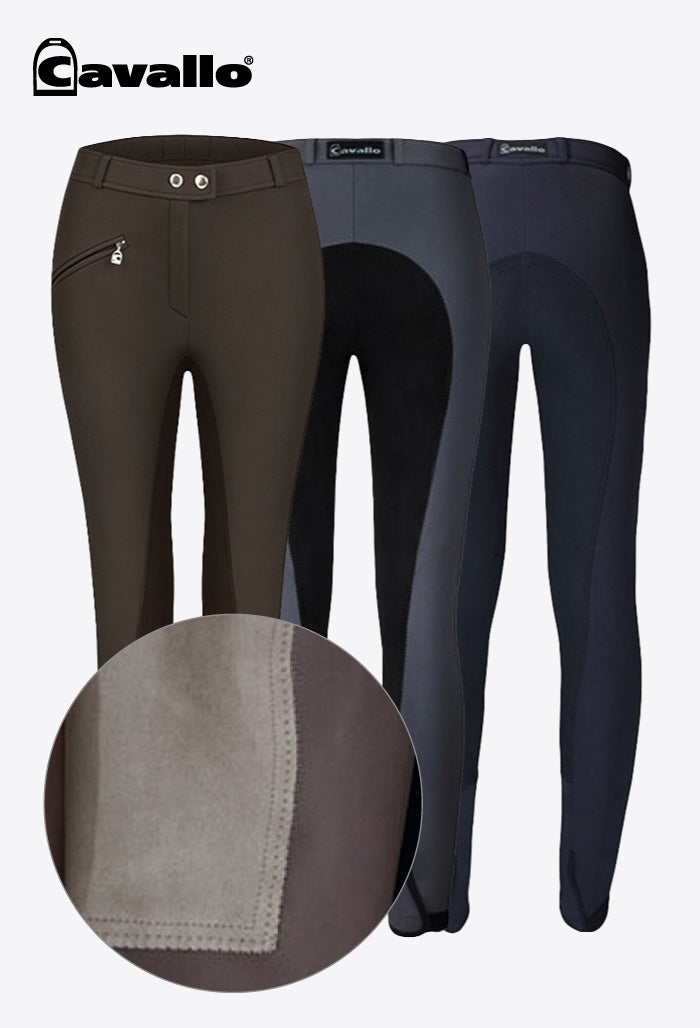 Cavallo - Damen-Winterreithose mit Vollbesatz Champion-S