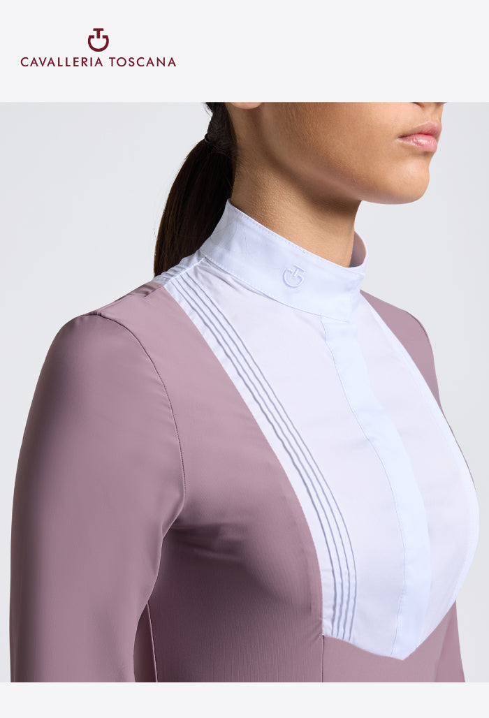 Cavalleria Toscana - Girls' Long-Sleeve Jersey Competition Shirt