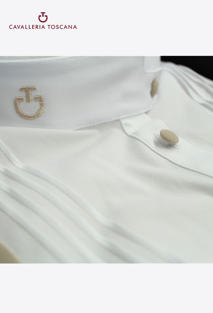 Cavalleria Toscana - Women's Competition Shirt W/Bib L/S