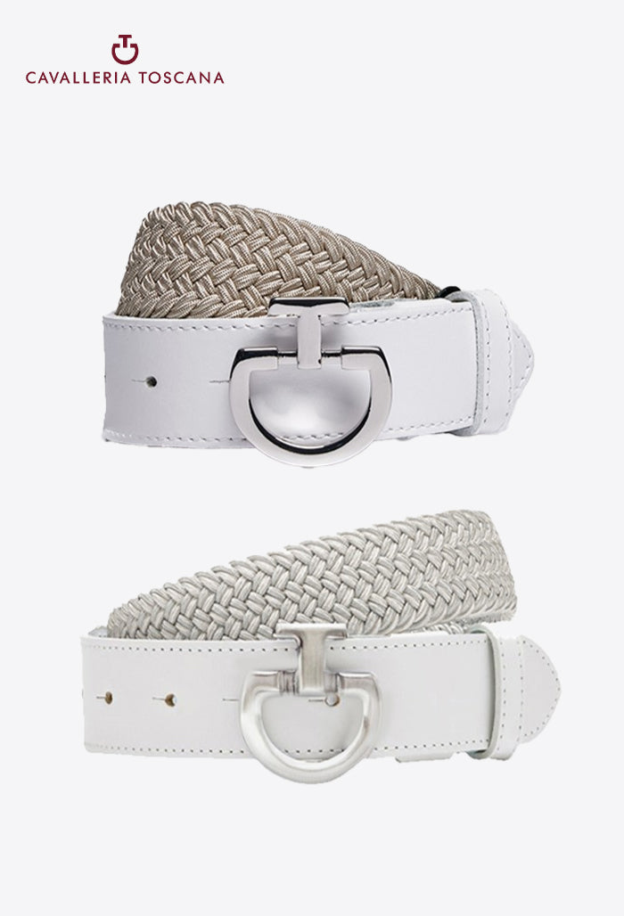 Cavalleria Toscana – Damen-Stretchgürtel CT-Verschluss