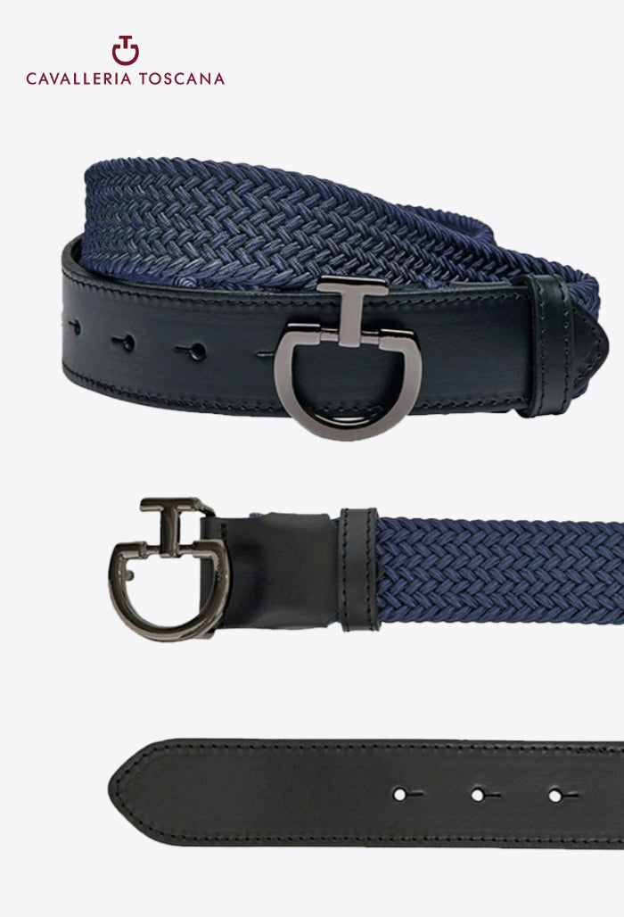 Cavalleria Toscana - Herren-Gürtel CT Spange CIN107