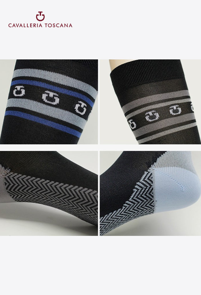Cavalleria Toscana - Socks CT Lightweight Stripe