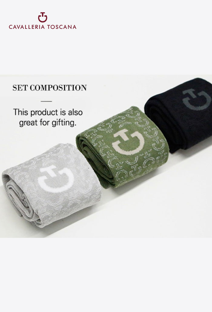 Cavalleria Toscana - Socken CT Motiv 3er-Pack Set
