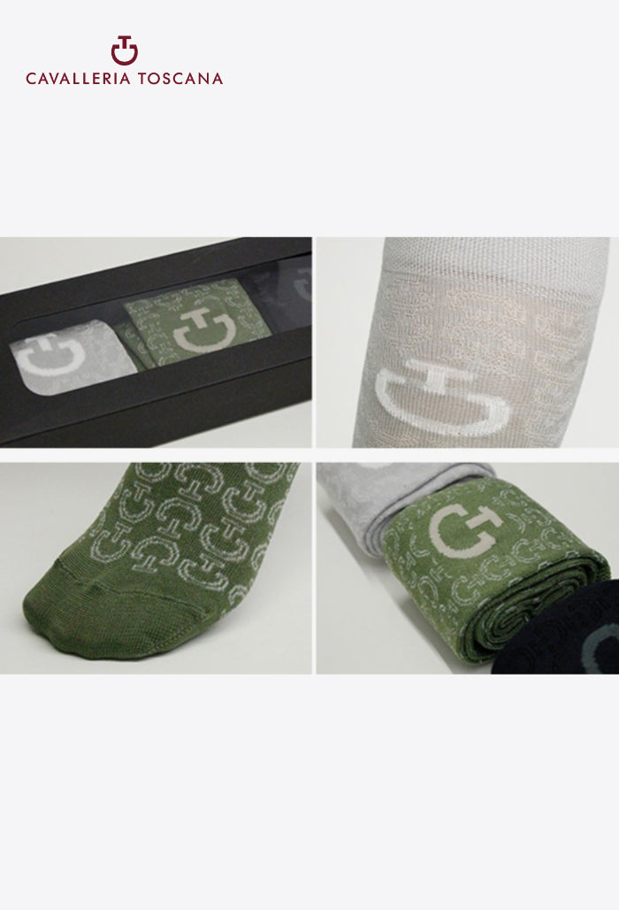 Cavalleria Toscana - Socken CT Motiv 3er-Pack Set