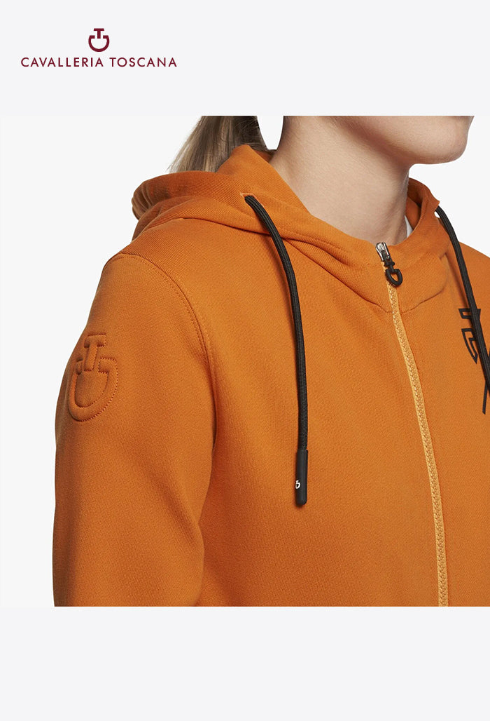 Cavalleria Toscana - Reitjacke für Damen Train Hard Ride Easy mit Kapuze und Reißverschluss