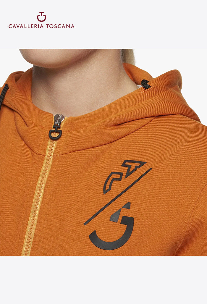 Cavalleria Toscana - Reitjacke für Damen Train Hard Ride Easy mit Kapuze und Reißverschluss