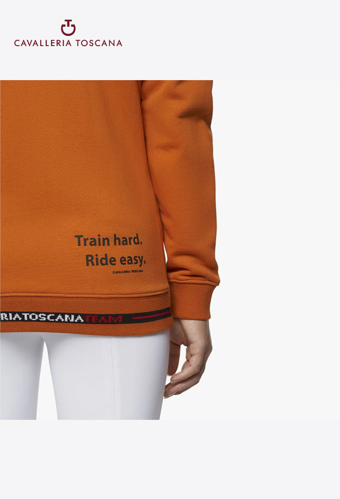 Cavalleria Toscana - Reitjacke für Damen Train Hard Ride Easy mit Kapuze und Reißverschluss