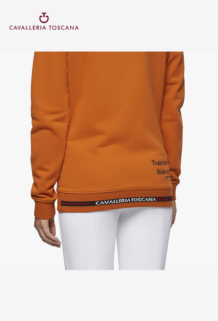 Cavalleria Toscana - Reitjacke für Damen Train Hard Ride Easy mit Kapuze und Reißverschluss