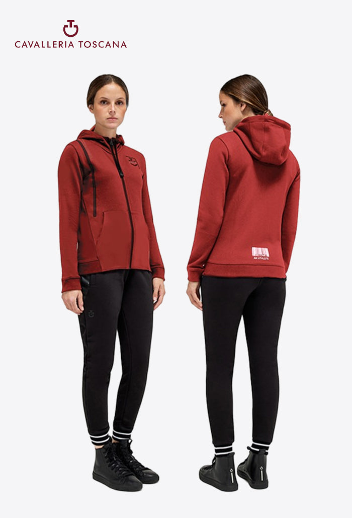 Cavalleria Toscana – Damen CT Academy 3-Layer Hooded Zip Softshelljacke