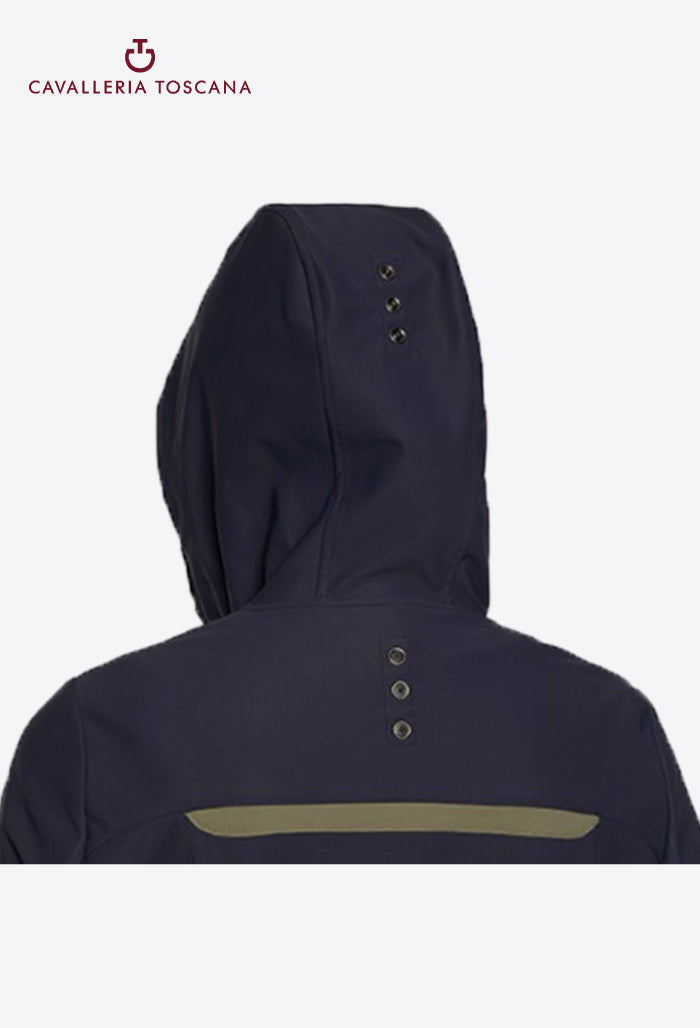 Cavalleria Toscana - Damen Reitjacke CT Team Highlight Jersey Hooded Softshell Jacket