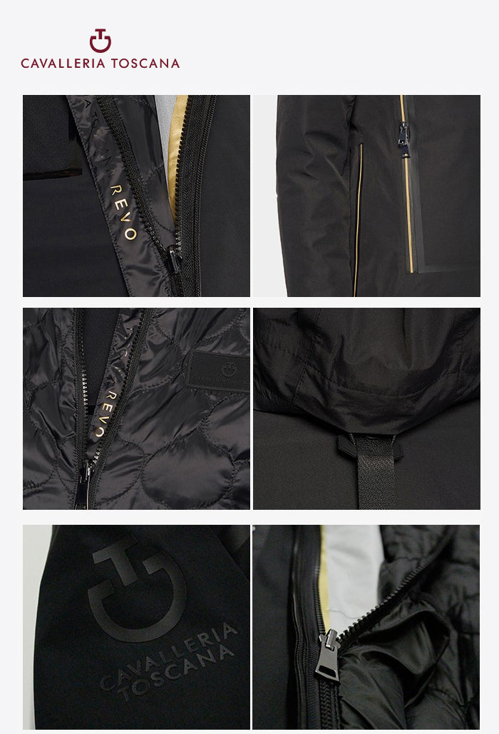 Cavalleria Toscana - Damen Reitjacke Premier 3 Way 2 in 1 (Jacke+Windstopper)