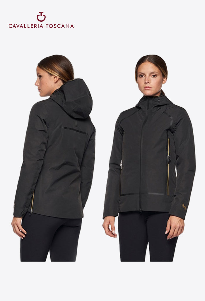 Cavalleria Toscana - Damen Reitjacke Premier 3 Way 2 in 1 (Jacke+Windstopper)