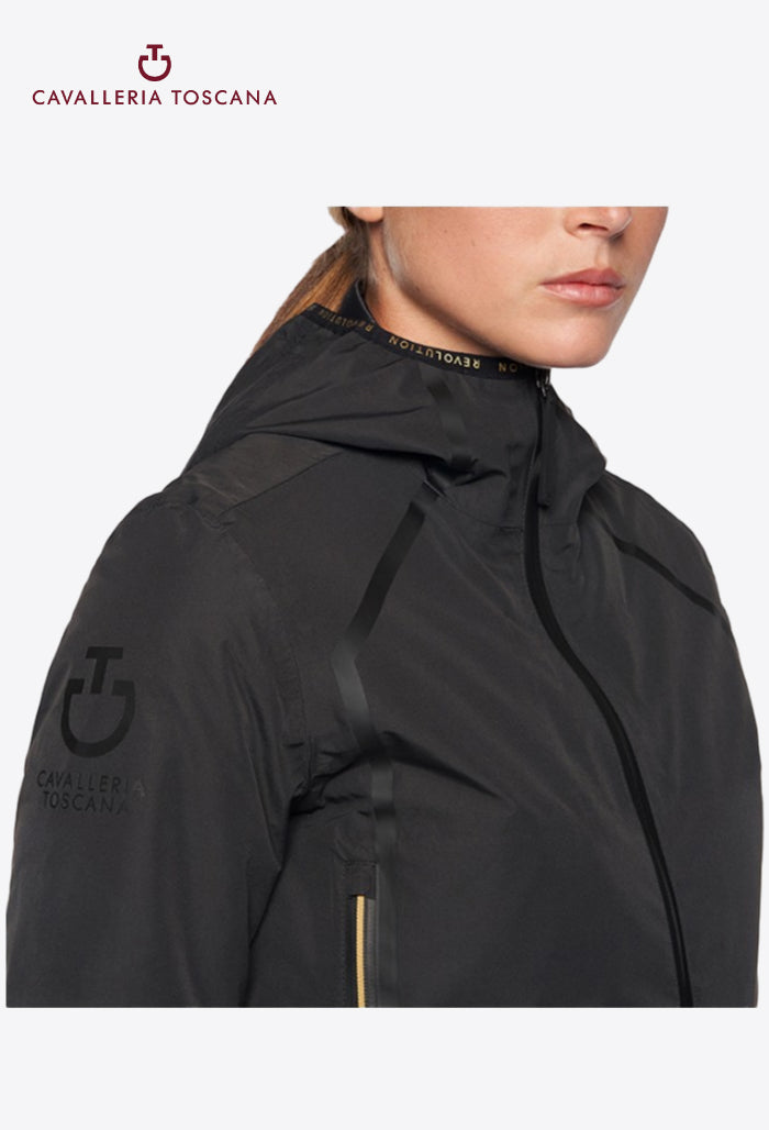 Cavalleria Toscana - Damen Reitjacke Premier 3 Way 2 in 1 (Jacke+Windstopper)