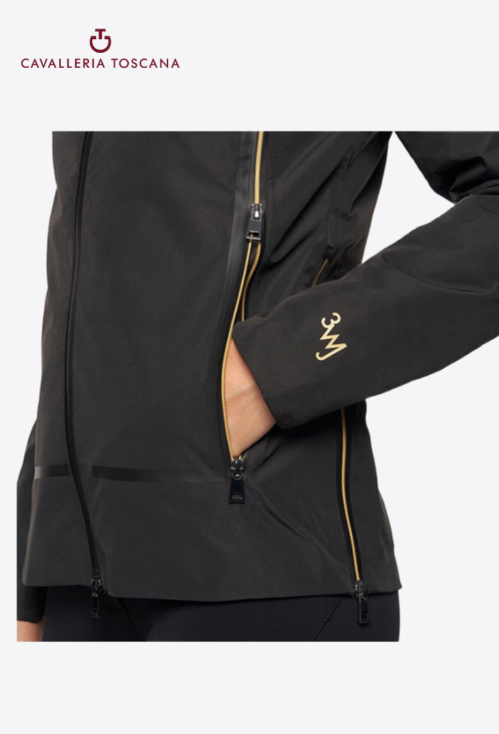 Cavalleria Toscana - Damen Reitjacke Premier 3 Way 2 in 1 (Jacke+Windstopper)