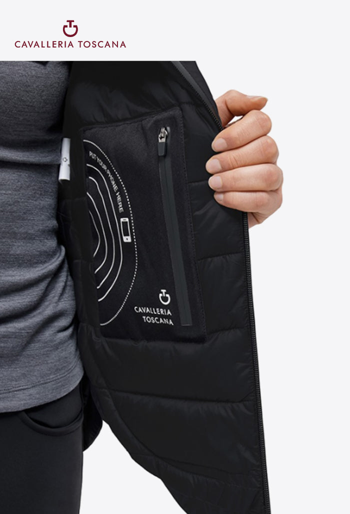 Cavalleria Toscana - Damen CT Regenparka mit Kapuze