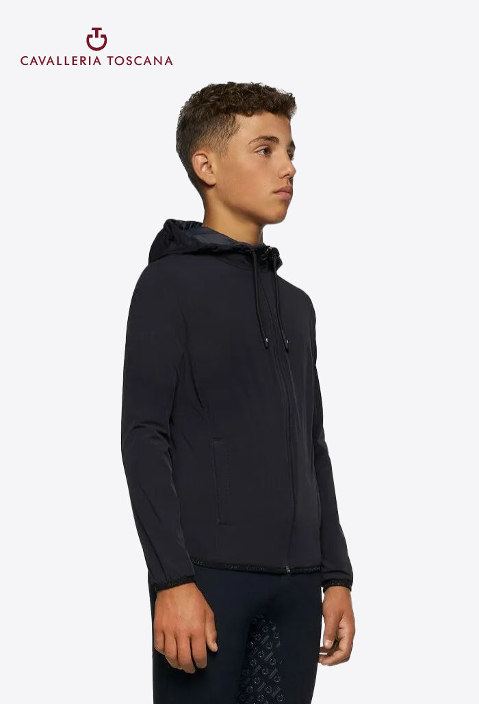 Cavalleria Toscana - Children's Riding Jacket CT Waterproof Hooded Zip Jacket