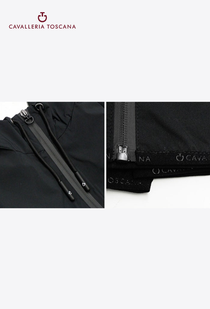 Cavalleria Toscana - Children's Riding Jacket CT Waterproof Hooded Zip Jacket