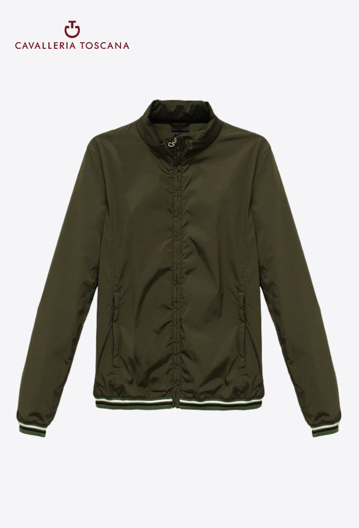 Cavalleria Toscana - Men's Nylon Hooded Windbreaker