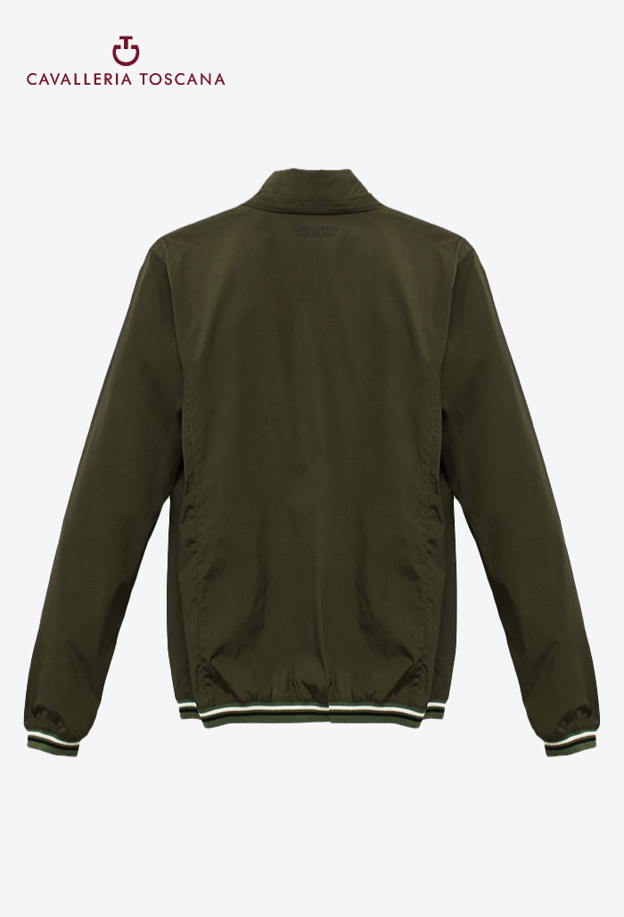 Cavalleria Toscana - Men's Nylon Hooded Windbreaker