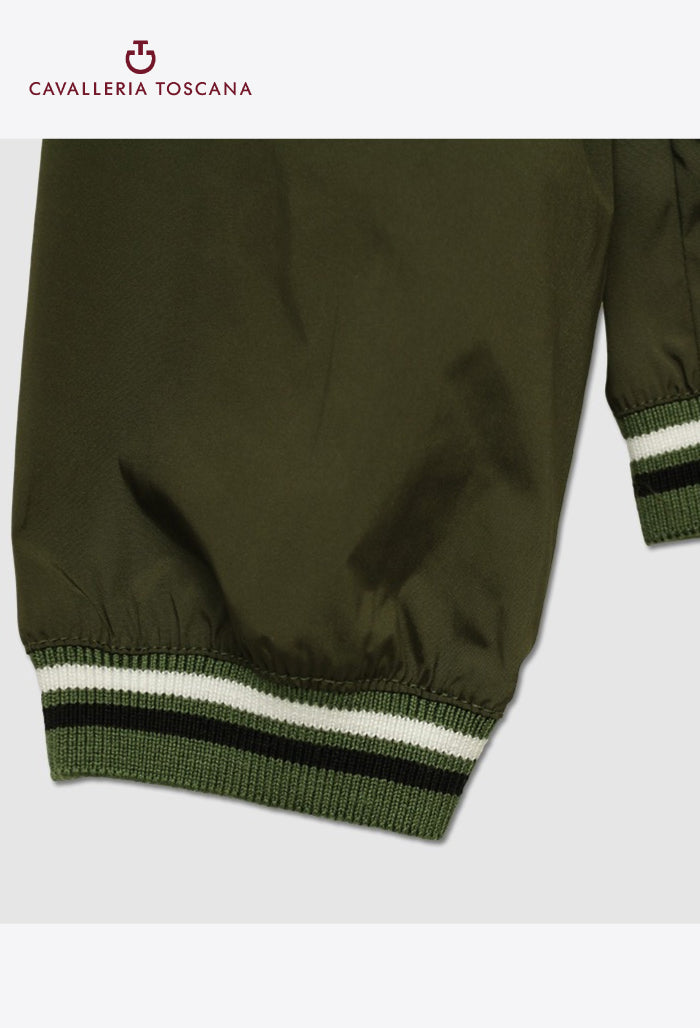 Cavalleria Toscana - Men's Nylon Hooded Windbreaker