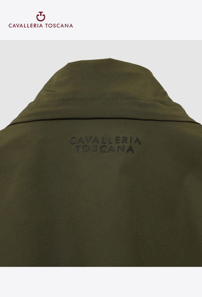 Cavalleria Toscana - Men's Nylon Hooded Windbreaker