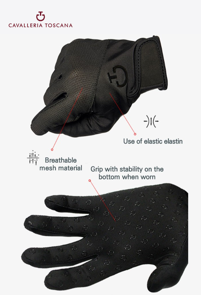 Cavalleria Toscana - Gloves Performance Jersey CT