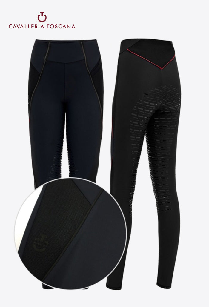 Cavalleria Toscana - CT Academy Full Grip Leggings for Girls