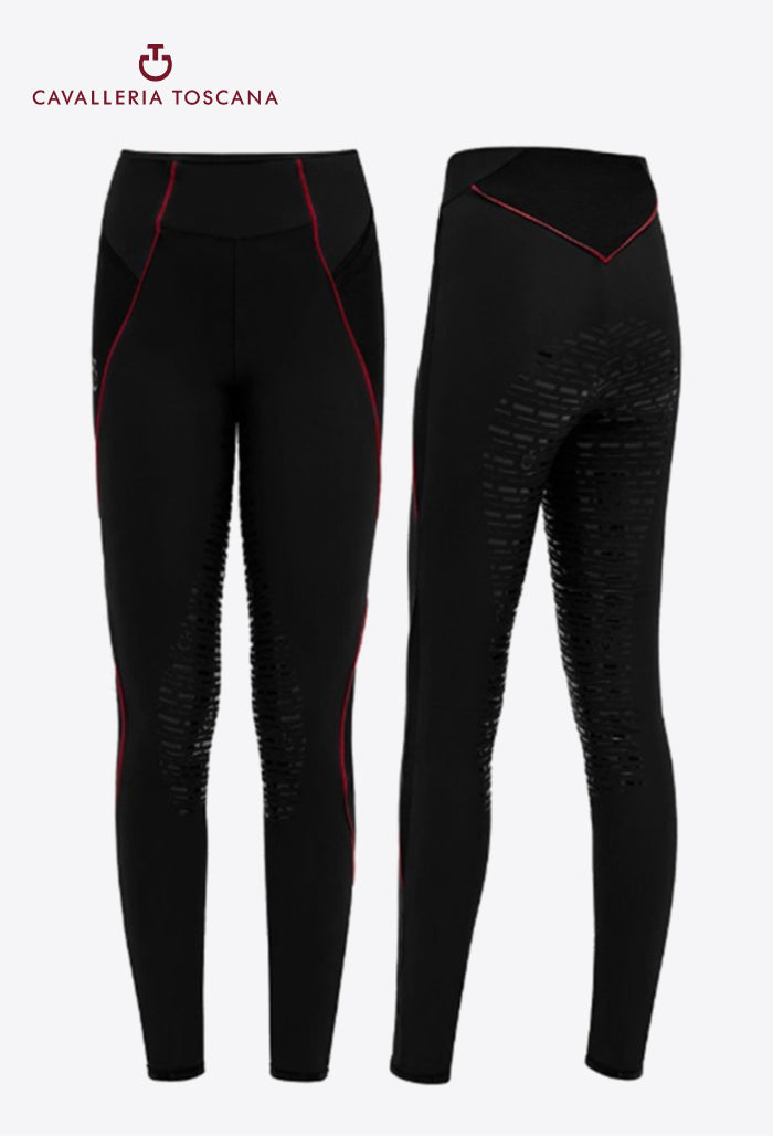 Cavalleria Toscana - CT Academy Full Grip Leggings for Girls