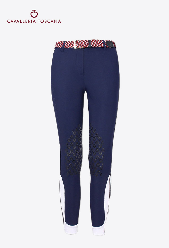 Cavalleria Toscana – Damen Reithose mit Kniebesatz – Amazzone