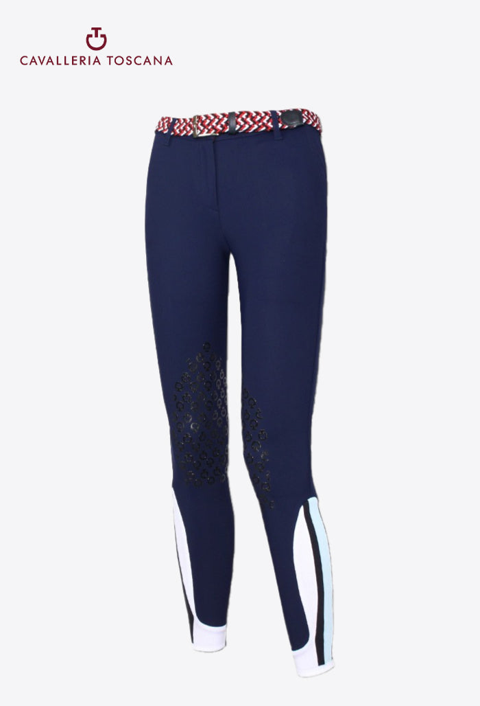 Cavalleria Toscana – Damen Reithose mit Kniebesatz – Amazzone