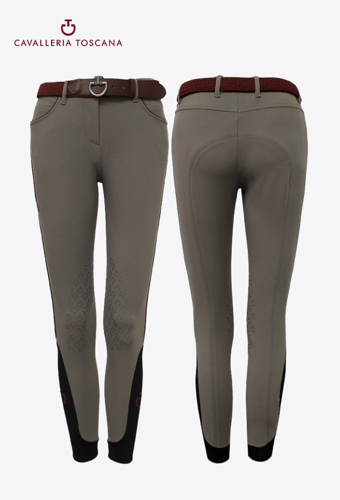 Cavalleria Toscana – Damen Reithose mit Kniebesatz Outline