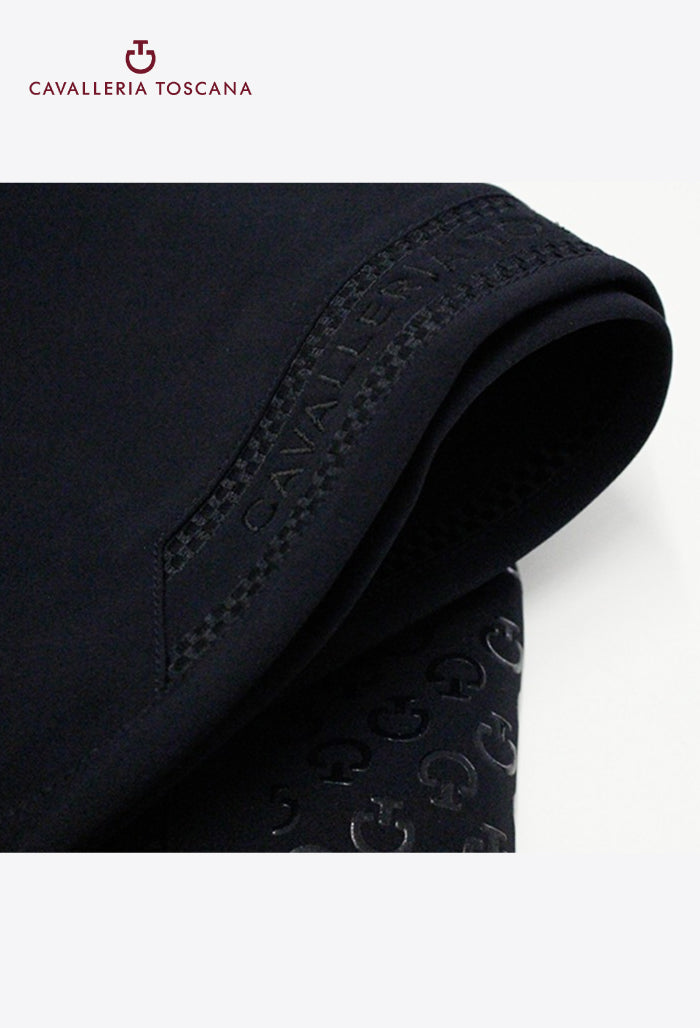 Cavalleria Toscana - Damen Reithose Kniebesatz Elegante Stickerei