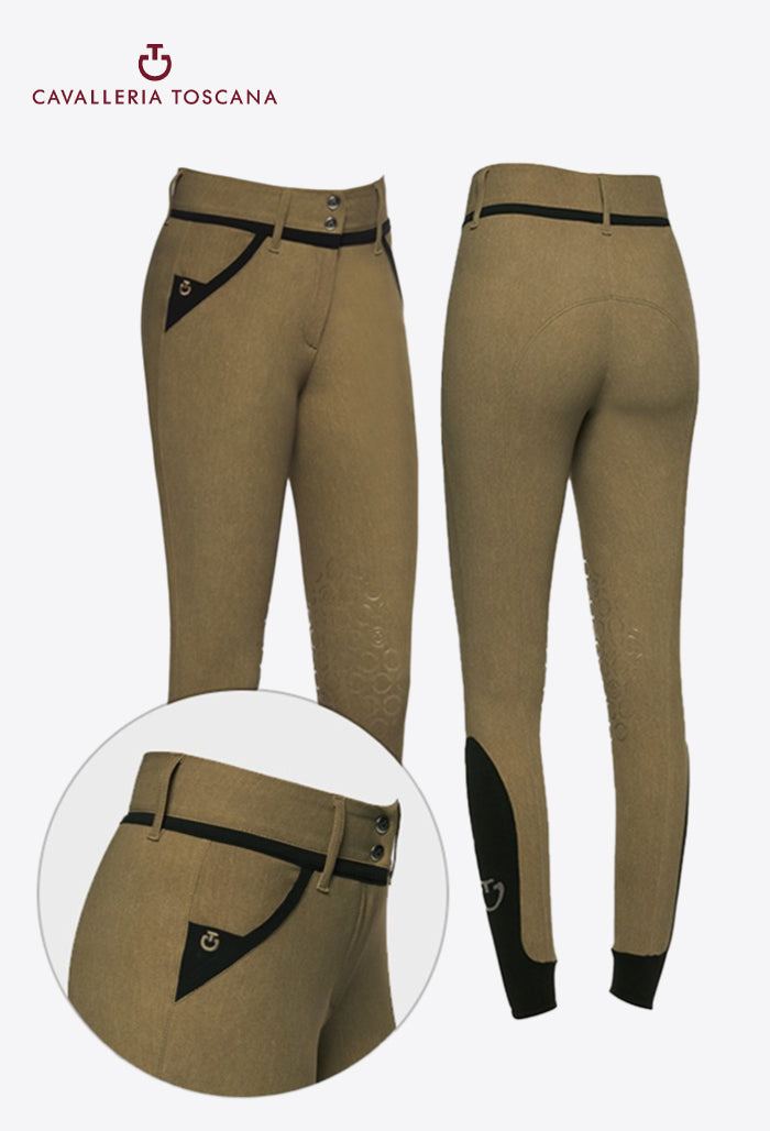 Cavalleria Toscana - Damen Reithose mit Vollbesatz PAD184