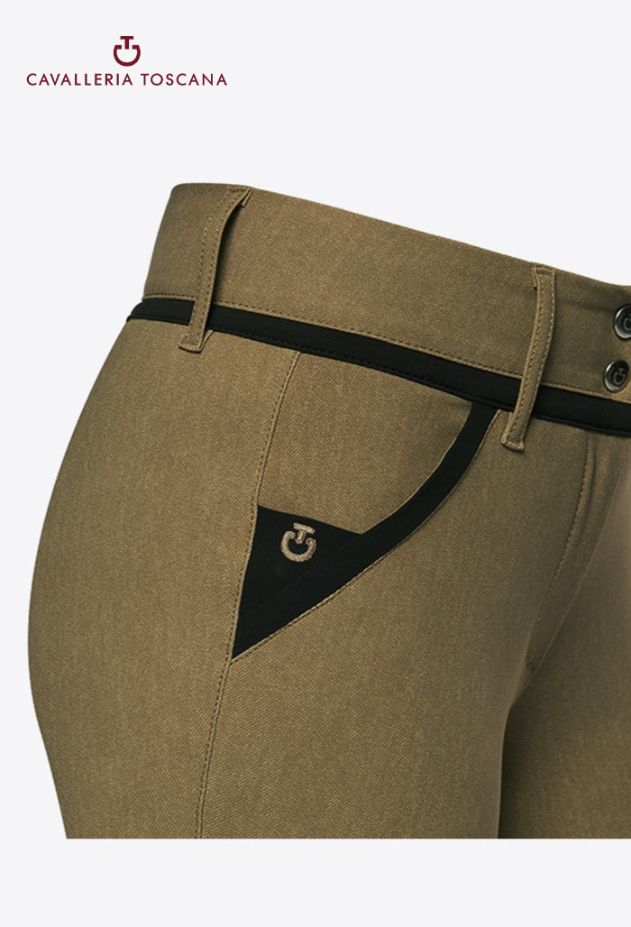 Cavalleria Toscana - Damen Reithose mit Vollbesatz PAD184