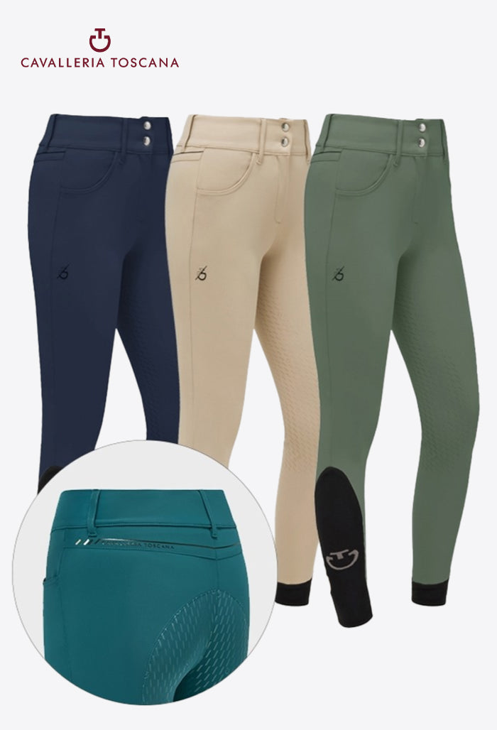 Damen Reithose mit Vollbesatz - Hoher Bund CT Dash