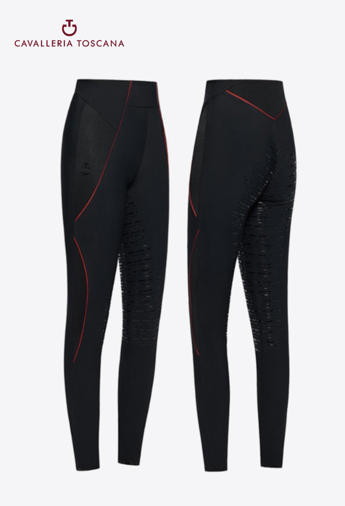 Cavalleria Toscana - Damen Academy Jersey Full Grip Reitleggings