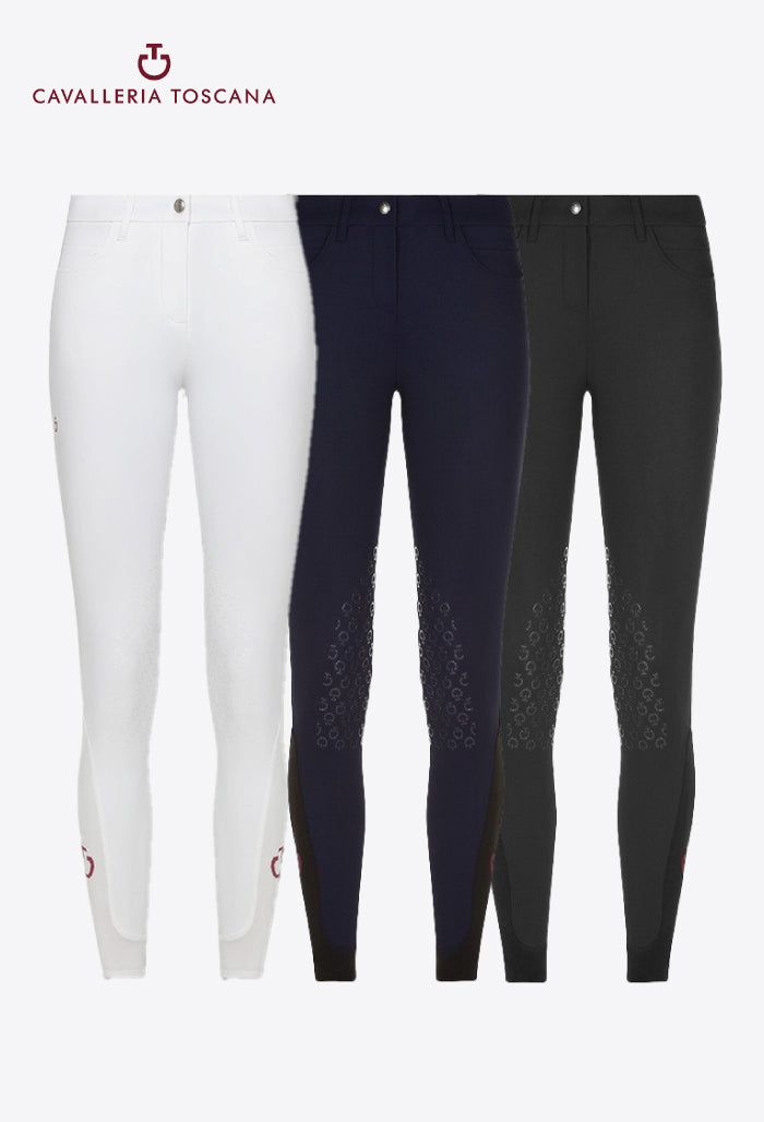 Cavalleria Toscana – Damen Reithose mit Kniebesatz New Grip System