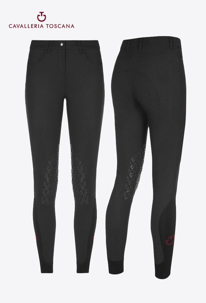 Cavalleria Toscana – Damen Reithose mit Kniebesatz New Grip System