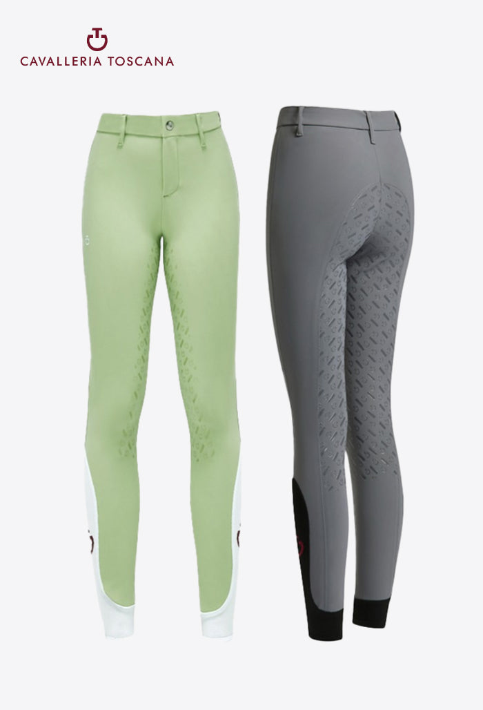 Cavalleria Toscana - Unisex Young Riders Vollbesatz Reithose (Dressur)