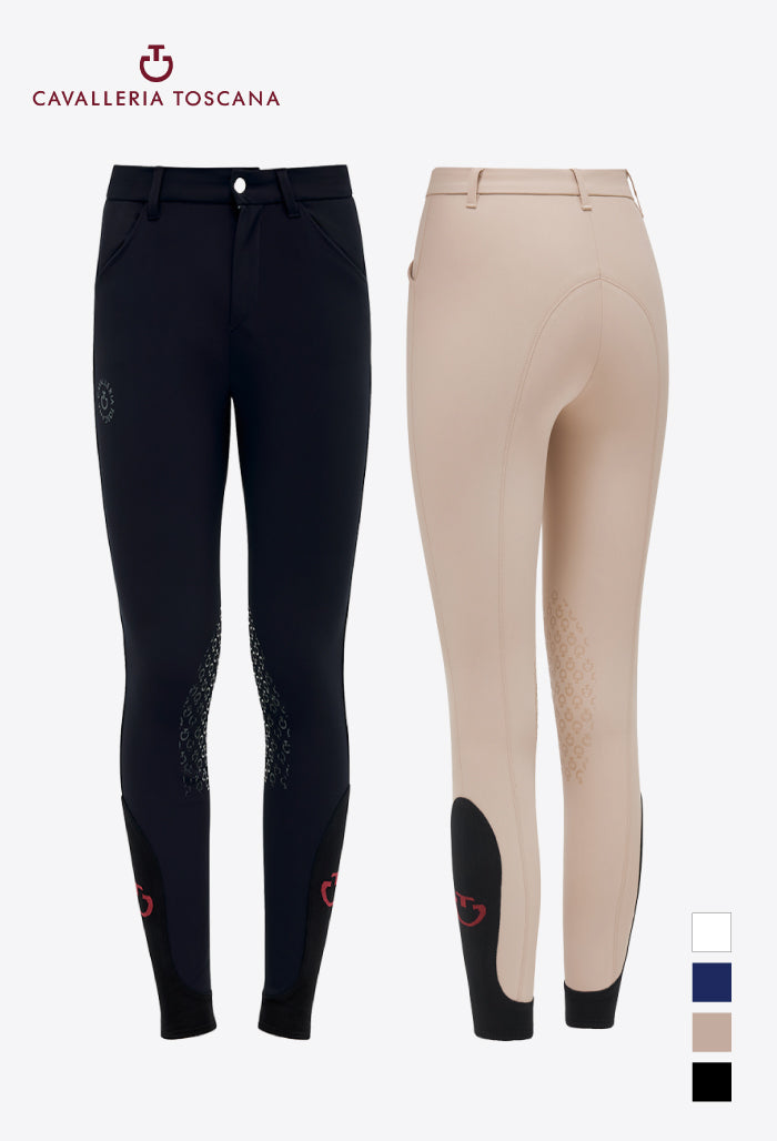 Cavalleria Toscana - Kinder Reithose CT mit Kniebesatz