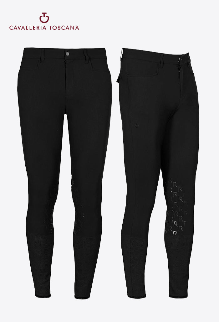 Cavalleria Toscana - Herrenreithose mit Kniebesatz Knee-Hi