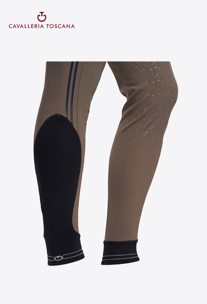 Cavalleria Toscana - Herren Vollbesatzreithose geprägtes Silikon