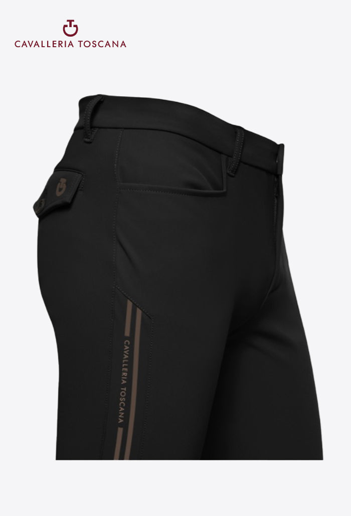 Cavalleria Toscana - Men's Knee Grip Breeches Embossed Silicone